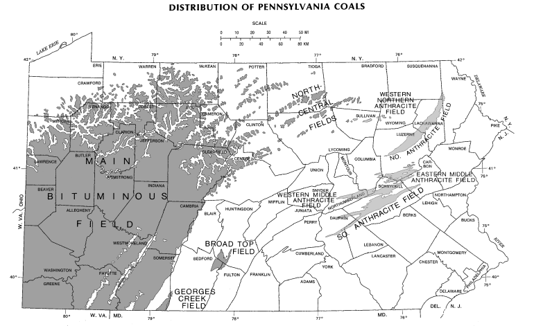 Coal Mine Map